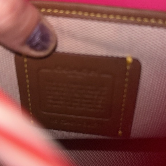 Coach dragonfruit Tabby backpack - Picture 8 of 14